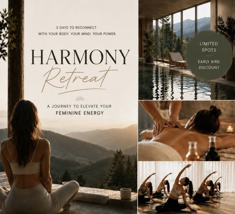 Harmony Retreat 2026: 3 дни, посветени на теб!
